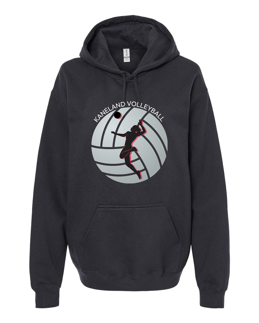 Kaneland Volleyball - Silhouette